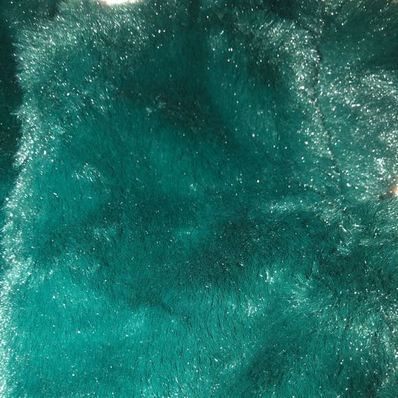 Biscotti•Green Faux Fur Vest - Picture 5 of 7